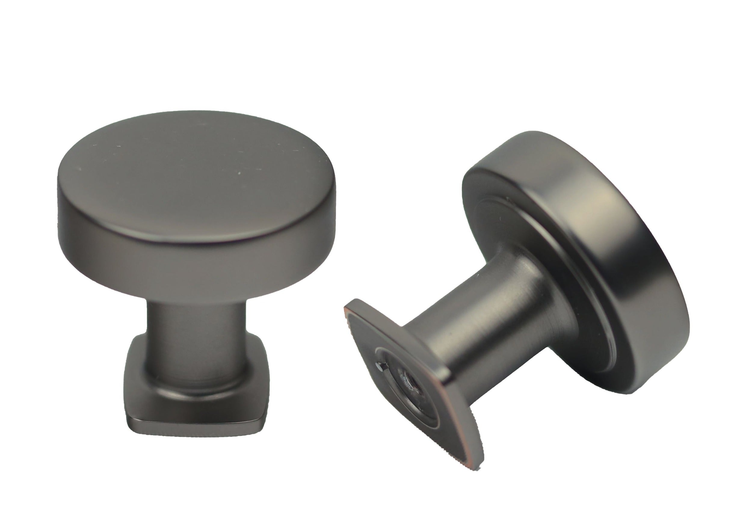 PRIDE INDUSTRIAL Pride Industrial K1218DP Manhattan Cabinet Knob Dark Pewter