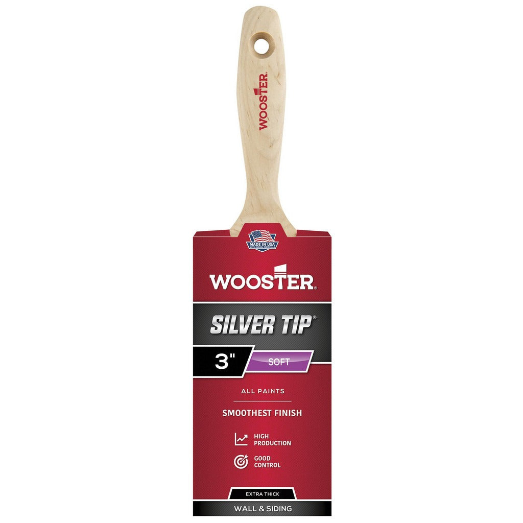 WOOSTER BRUSH Wooster Brush 5223-3 Flat Wall Paint Brush 3 Inch