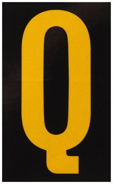 STRANCO Stranco RUM5PK-200-Q Reflective Letter Label Q 5 Pack