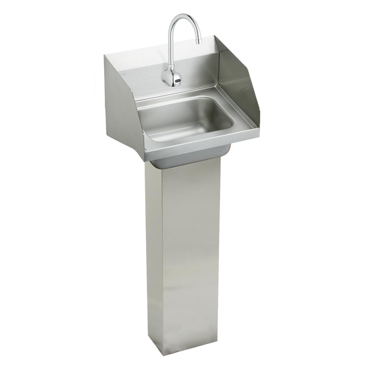 BSC PREFERRED Bsc Preferred CHSP1716LRSSACTMC Wall Hung Handwash Sink Kit