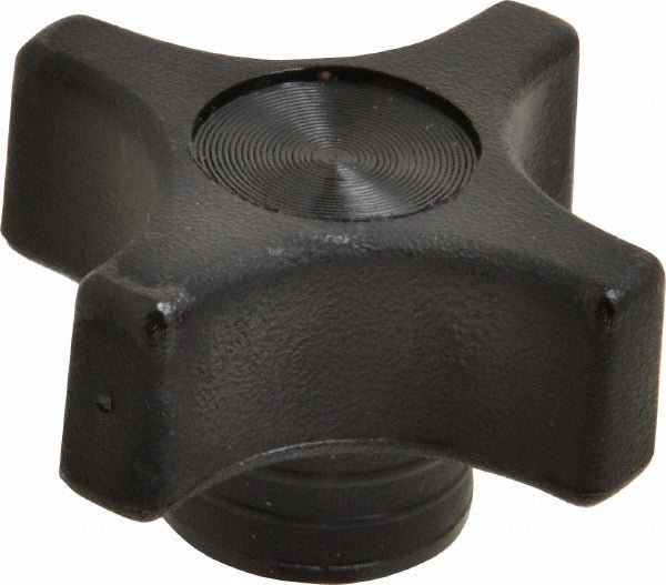 GIBRALTAR Gibraltar G10-2825-A Lobed Knob 4-point Black Tpe