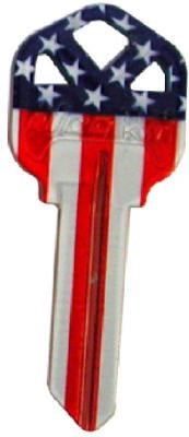 ILCO Kaba Ilco Corp KW1-US Flag Flag Key Blank Kwikset
