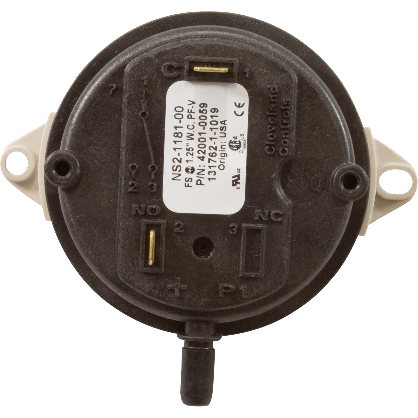 Pentair 42001-0061S Electrical System Air Flow Switch Replacement Pool and Spa Heater