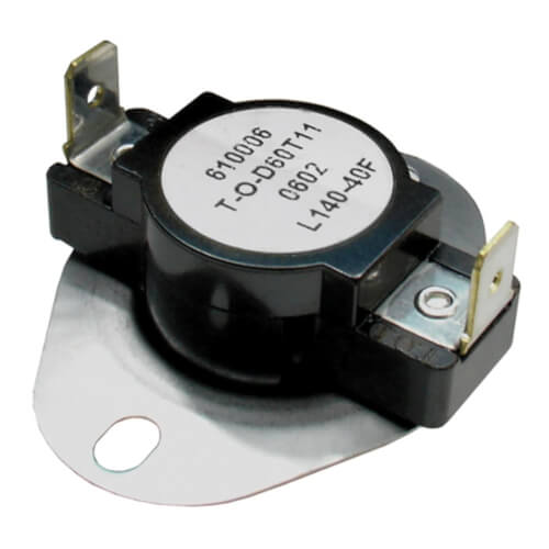 RHEEM 47-25117-01 Limit Switch Auto Reset Flanged Airstream