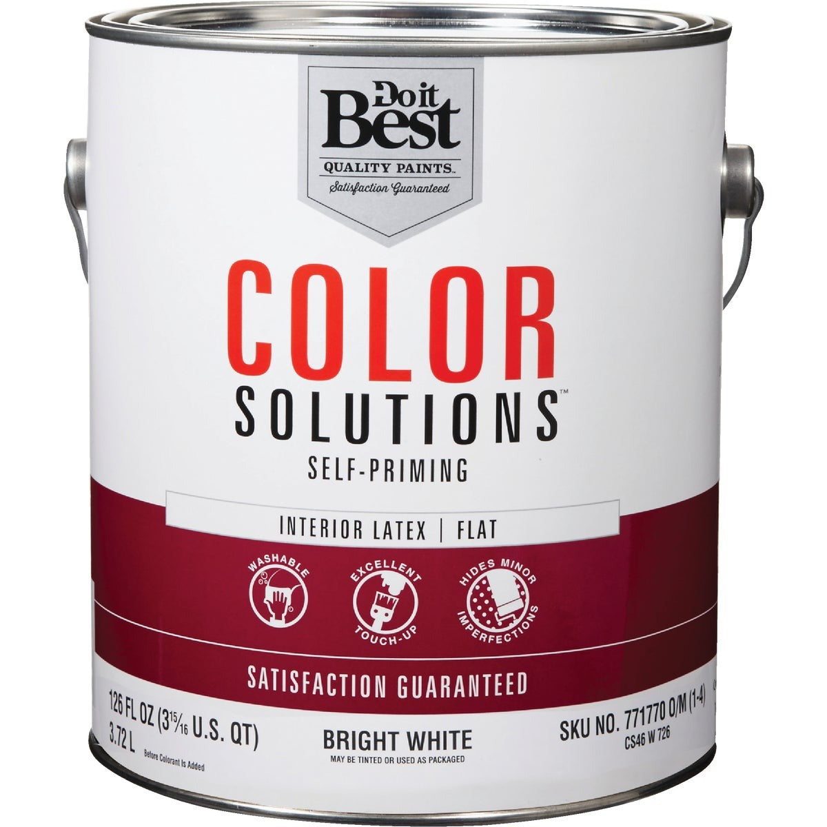 BSC PREFERRED Bsc Preferred CS46W0726-16 Interior Flat Paint 1 Gallon