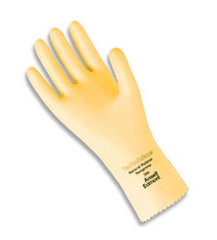 Ansell 103140 13 mil Rubber Chemical Resistant Reusable Gloves Size 7