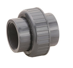 Matco-Norca 470T08 2 Union Txt Gray Schedule 80 PVC Fitting