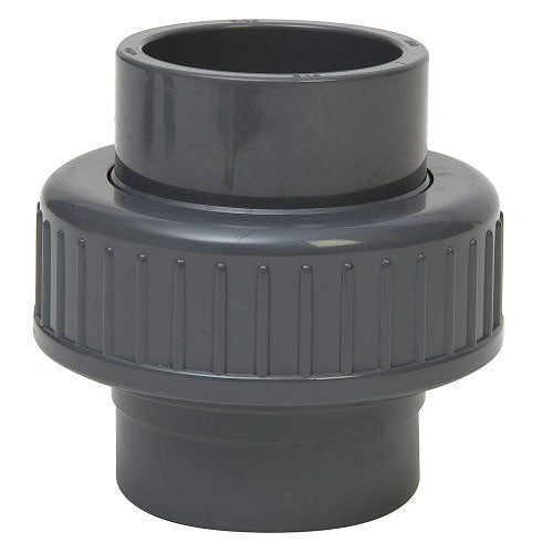 Matco-Norca 470T08 2 Union Txt Gray Schedule 80 PVC Fitting