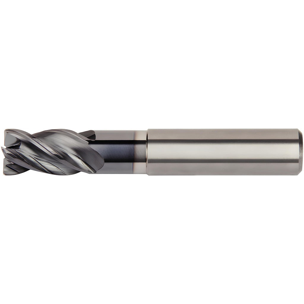 KENNAMETAL Kennametal 6767788 Corner Radius End Mill 1/4 in 4 Flute Altin