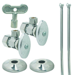 BrassCraft OCR1912AZXC Faucet Kit: 1/2 x 3/8 in. Compression x OD Compression with 12 in. Riser