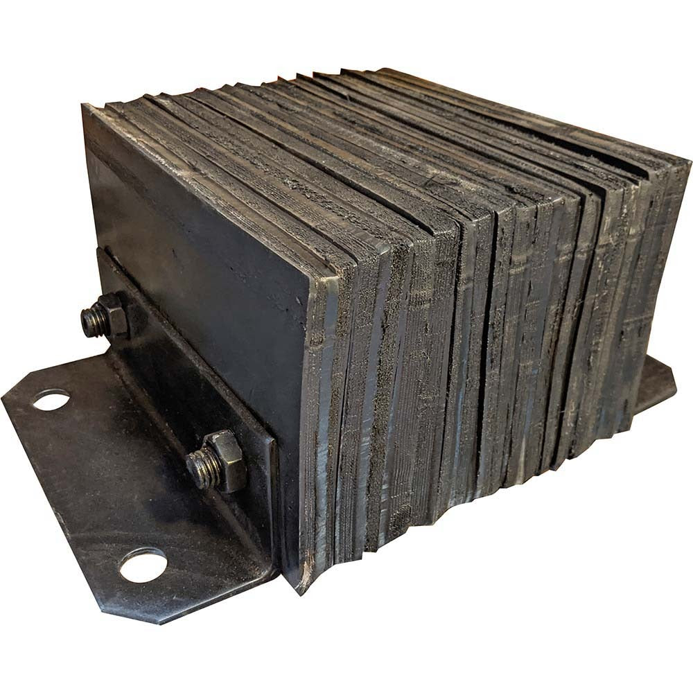 VALUE COLLECTION Value Collection 1012-6 Rubber Dock Bumper 12x10x6 in