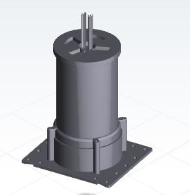 HoldRite HFP-M2B HydroFlame Pro Series 1-1/4 - 2 in. Polypropylene and Thermoplastic Elastomer Firestop Sleeve