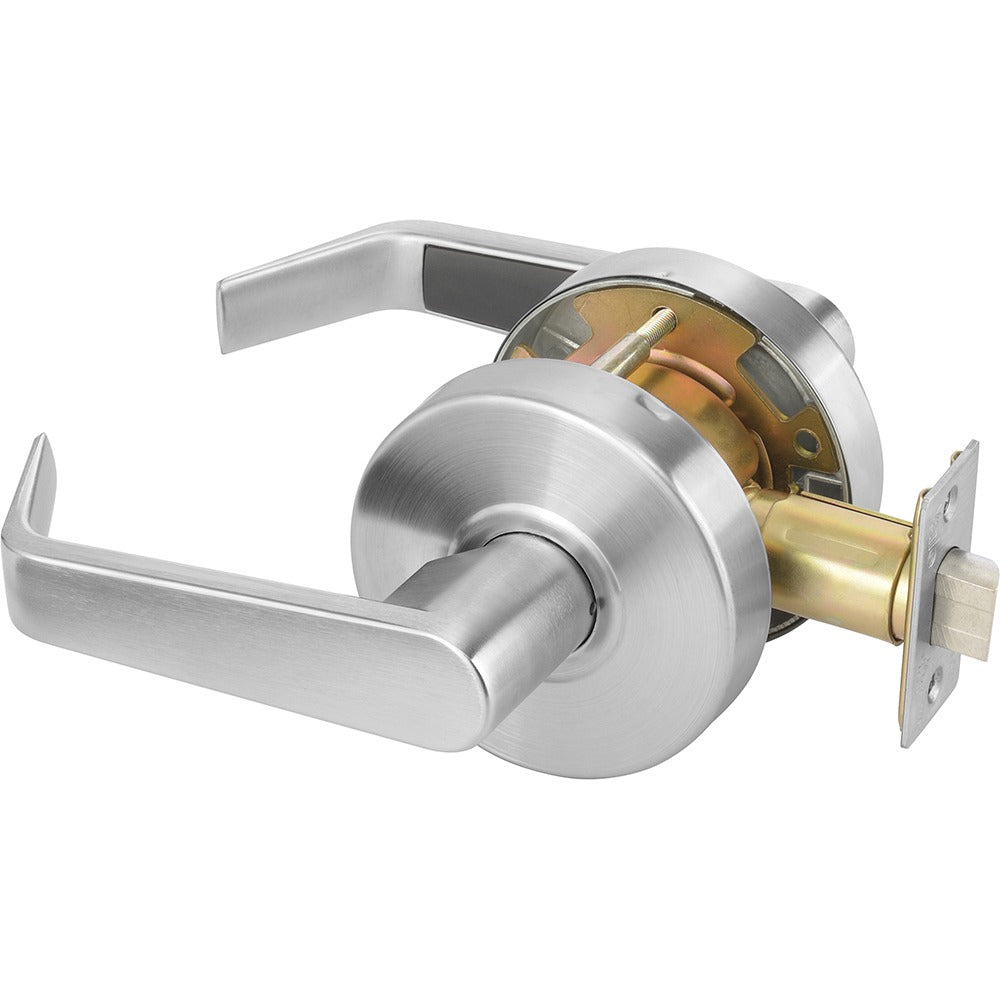 YALE Yale 085089 Passage Lockset 2-3/4 in Backset Satin Chrome
