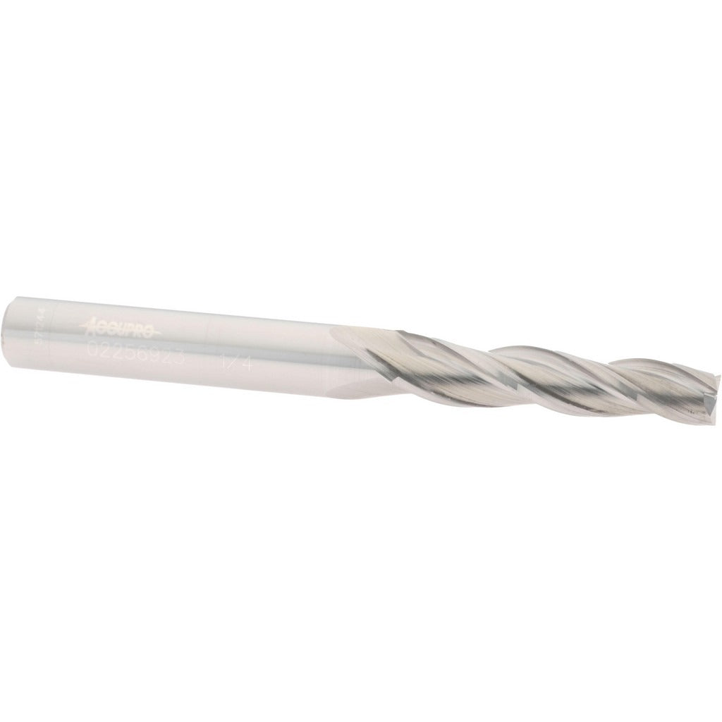 ACCUPRO Accupro 12177461 Tapered End Mill 1/4 in 3 Flute Solid Carbide