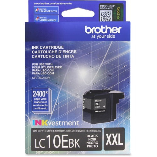 BROTHER Brother BRTLC10EBK Black Ink Cartridge MFC-J6925DW