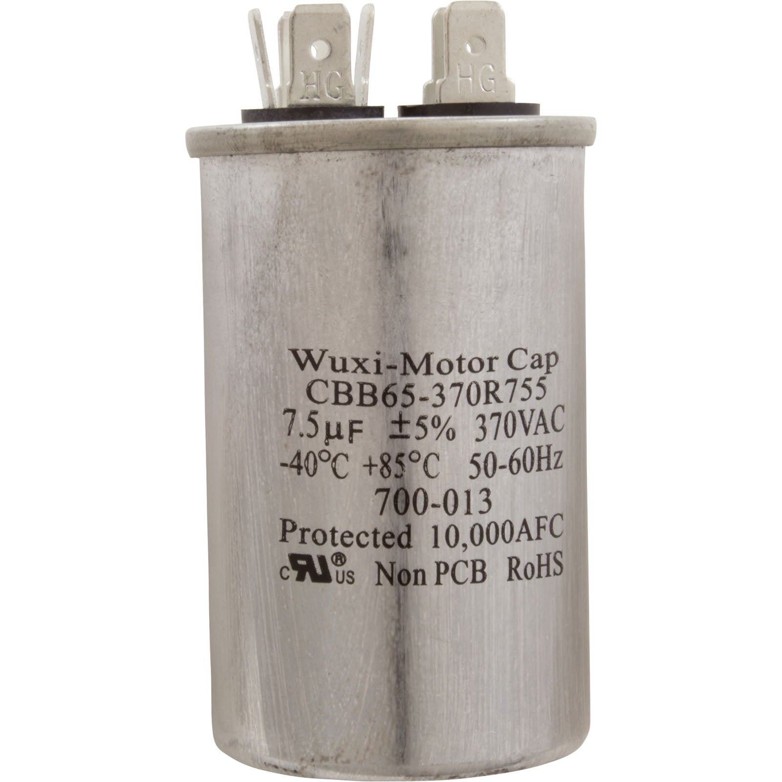 Pentair 473154 Capacitor 370-Volt 7.5 MFD 3 Phase Replacement