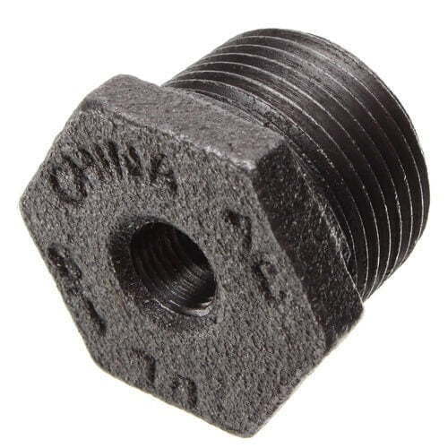 EVERFLOW Everflow BMBU0340 3/4 x 1/8 Hex Bushing Malleable (3/4 x 1/8) Replacement BLB075-018C