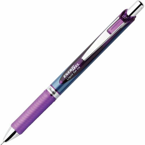 PENTEL Pentel PENBLN77V Retractable Gel Pen 0.7mm Violet
