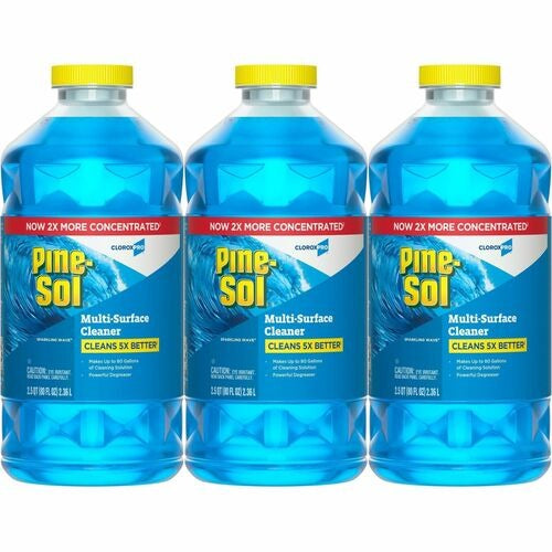 CLOROX Clorox Company CLO60609 Pine-sol Cleaner 80 Oz 3-pack