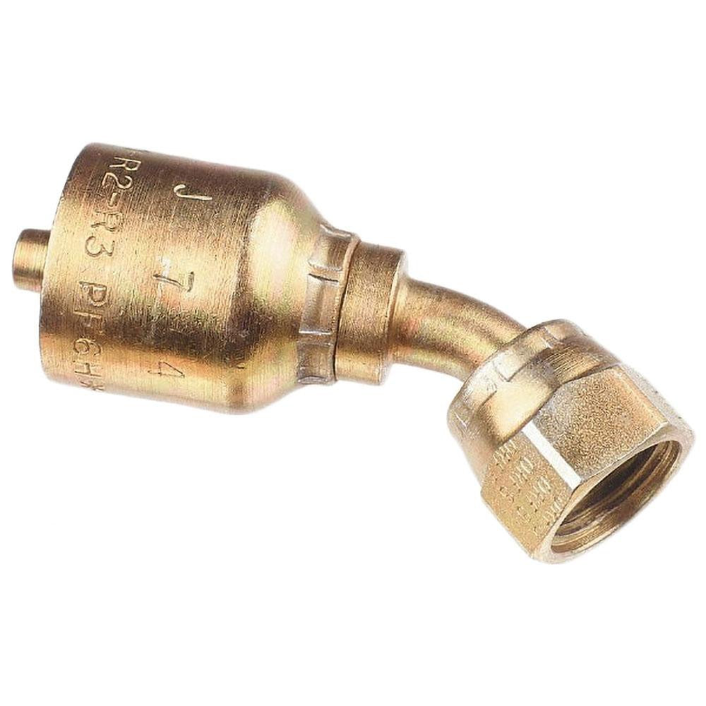 PARKER Parker 1J743-12-12 Female Jic 37 Swivel 90 Elbow Fitting