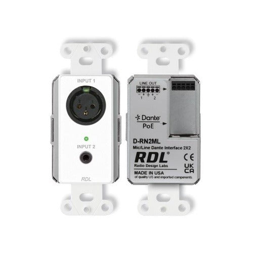 RADIO DESIGN LABS Radio Design Labs D-RN2ML Wall-mounted Microphone