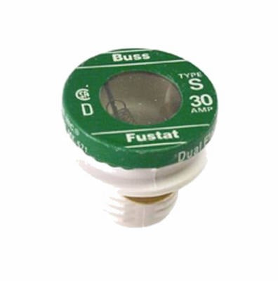 BUSSMANN Cooper Bussmann BP/S-30 Type S Plug Fuse 30A 2 Pack