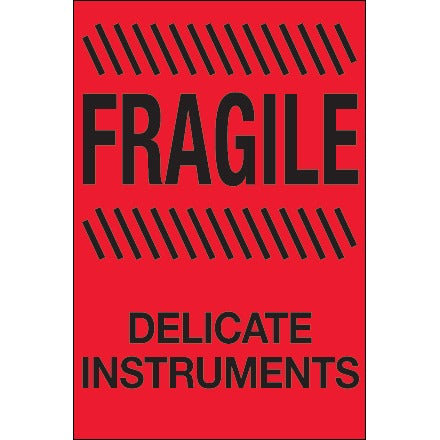 BSC PREFERRED Bsc Preferred DL1189 Handling Instruction Labels