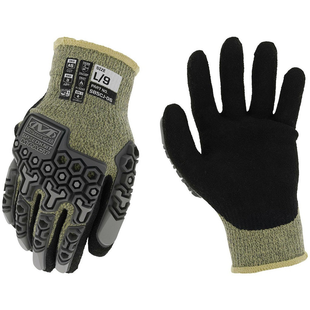 MECHANIX WEAR Mechanix Wear S85CJ-06-008 Arc Flash Gloves Ansi A5 Medium
