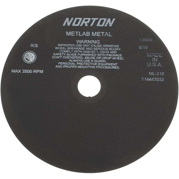 NORTON Norton 66253117880 Cutoff Wheel 10in Aluminum Oxide Type 1
