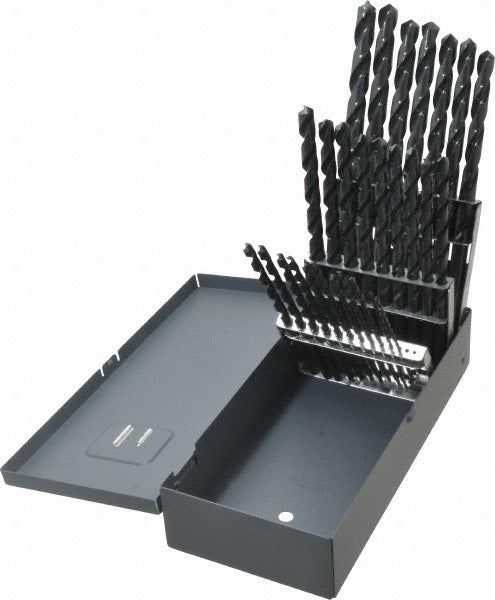 CHICAGO-LATROBE Chicago-latrobe 69864 Taper Length Drill Bit Set 29 Pc
