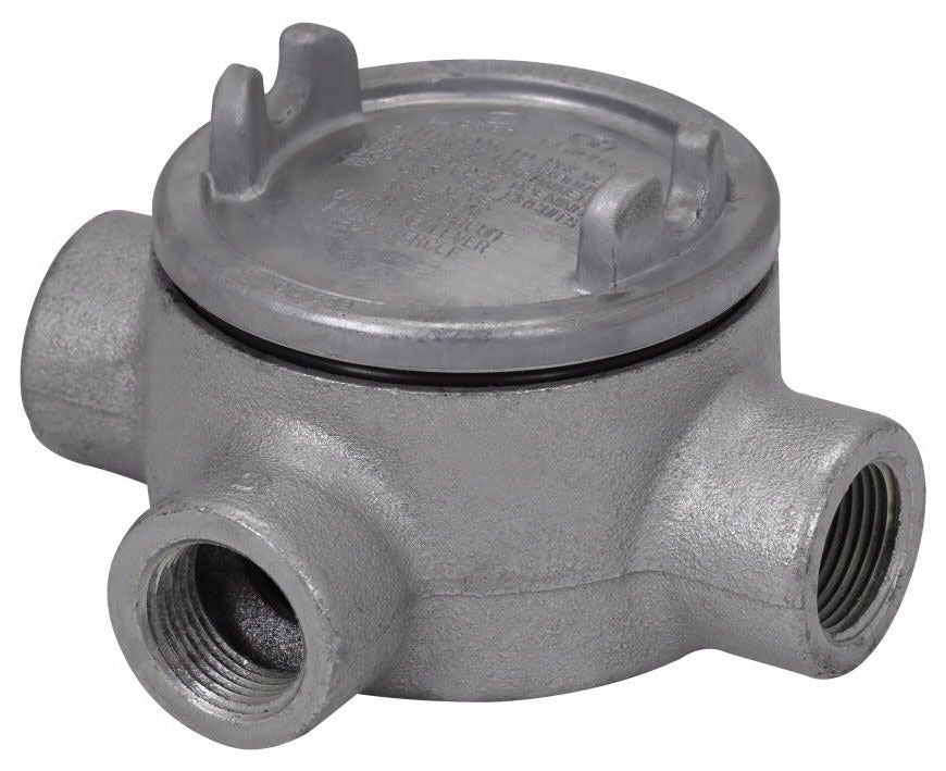 EATON Eaton GUAT49 Condulet GUA conduit outlet box with cover (1-1/4 in)