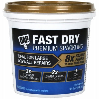 DAP Dap Inc 18441 Fast Dry Premium Spackling 32 Oz