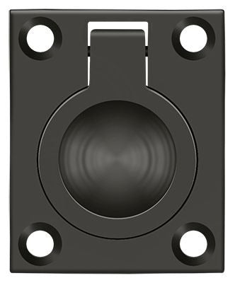 DELTANA Deltana FRP175U10B Flush Ring Pull Oil Rubbed Bronze