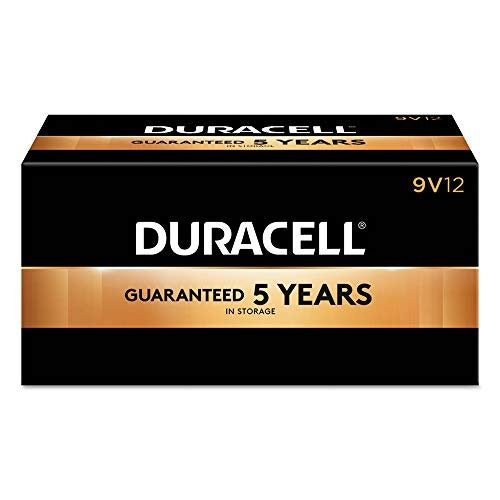 DURACELL Duracell MN1604BKD CopperTop 9V Alkaline Battery (12 Pack)