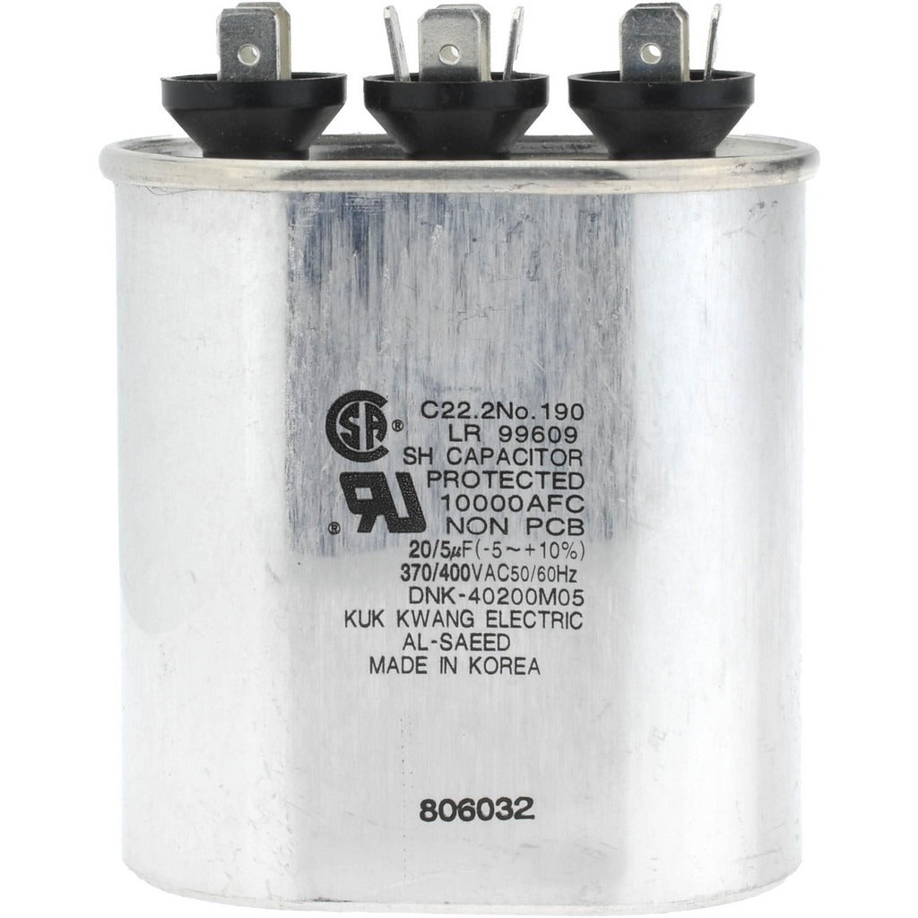 VALUE COLLECTION Value Collection 12963 Dual Run Capacitor 20/5 Mfd 370V