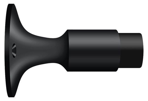 DELTANA Deltana DSW325U19 Wall Mount Bumper Black Finish