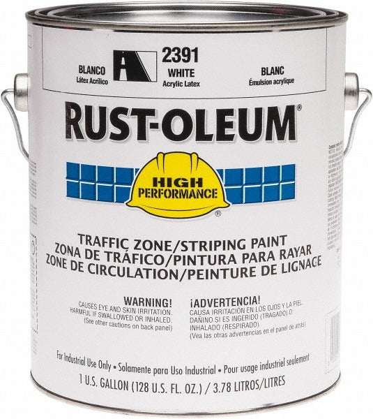 RUST-OLEUM Rust-oleum 2391402 White Striping Paint 1 Gallon
