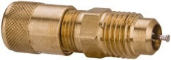 PARKER Parker AVU1-2 Male Connector Access Valve 500 Psi Brass