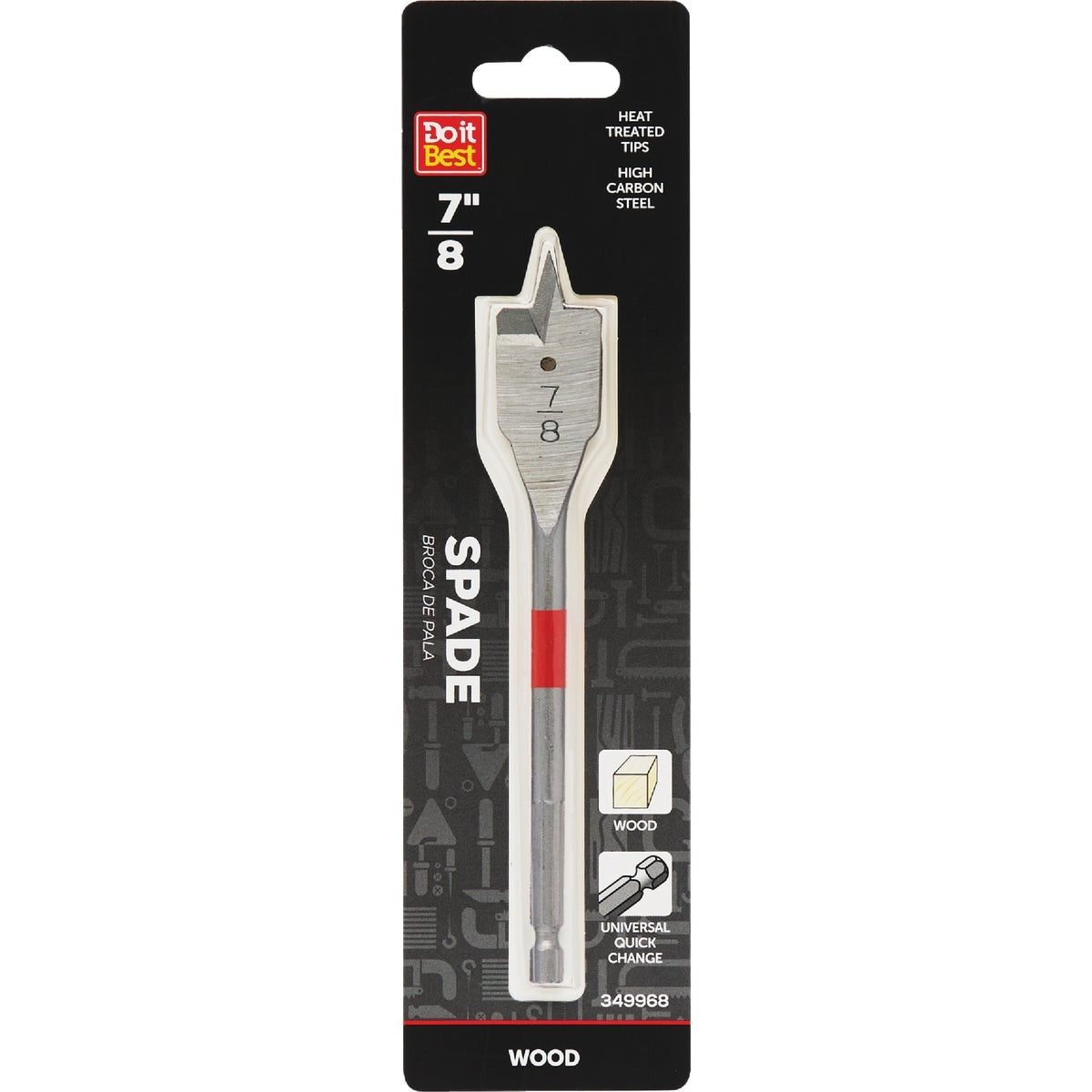 BSC PREFERRED Bsc Preferred QJDIB-SB-010 Spade Bit 7/8 X 6-1/4 in