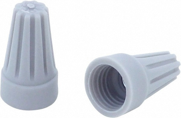 IDEAL INDUSTRIES Ideal WT1-B Twist-on Wire Connector Gray 500 Pack 3 Awg
