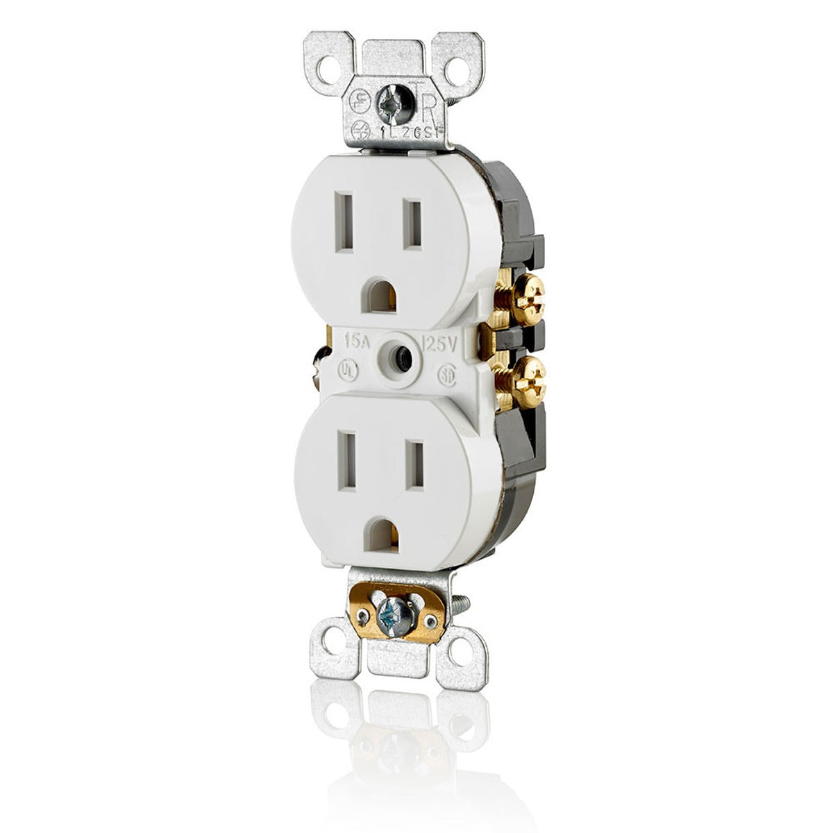 LEVITON LEVITON T5320-SW 15A 125V Tamper Resistant Duplex Receptacle