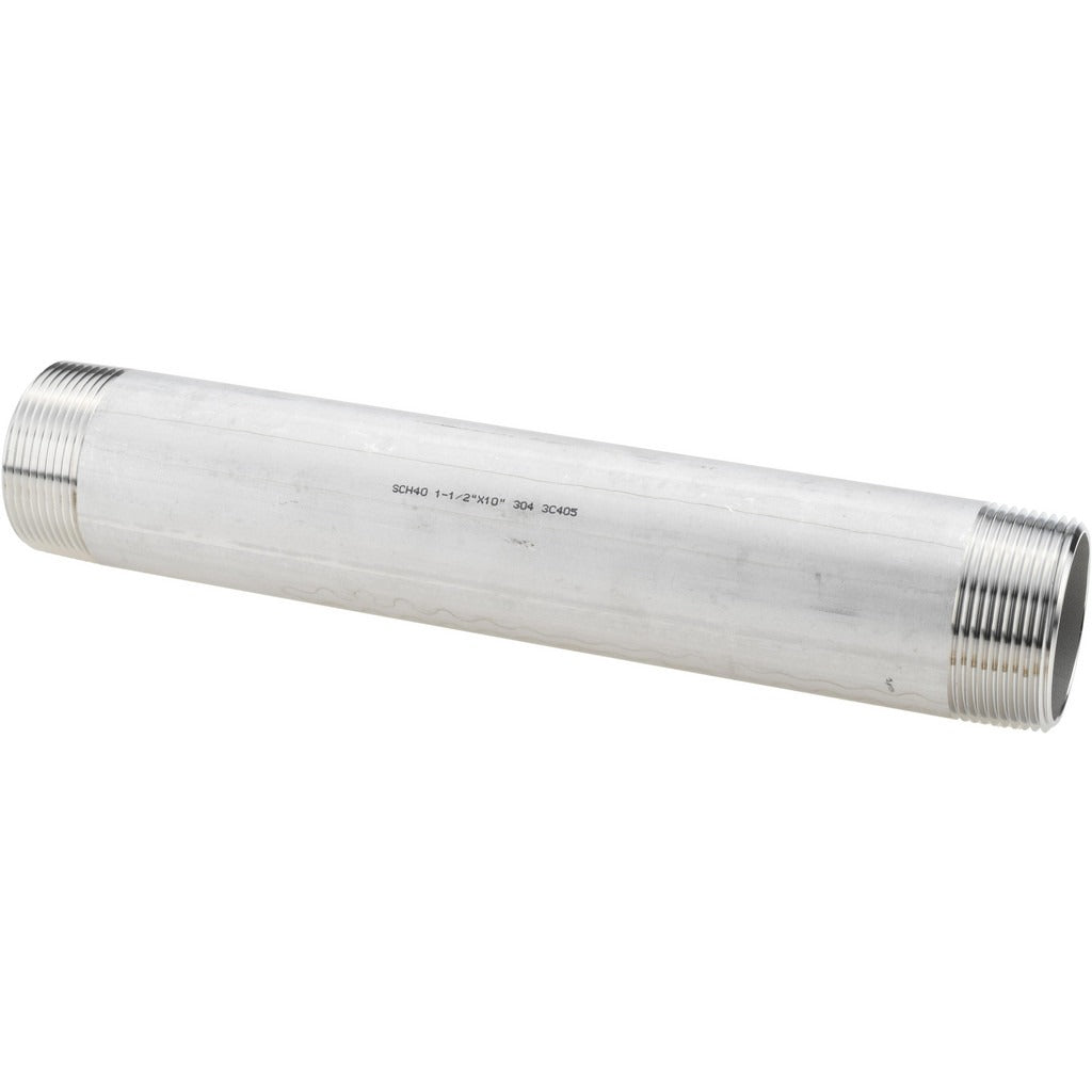 VALUE COLLECTION Value Collection 4BN11/2X10 Ss Pipe Nipple Sch 40 Npt