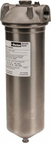 PARKER Parker BSSB10-3/4SD Cartridge Filter Housing 3/4 Inch Fnpt