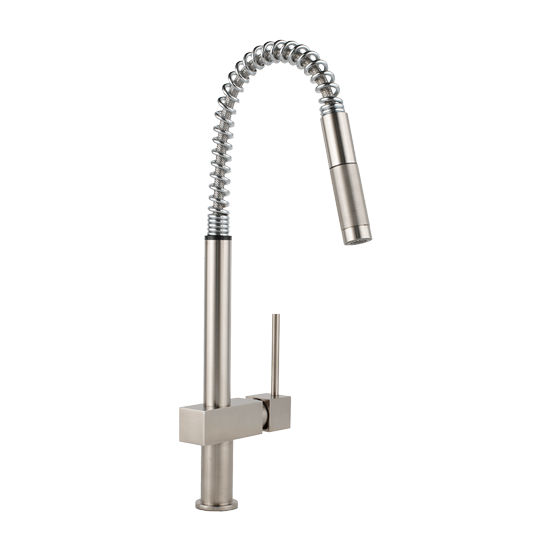 ELKAY Elkay LKAV2031NK Avado Single Hole Kitchen Faucet Semi-Professional Spout Forward Only Lever Handle (1 Hole)