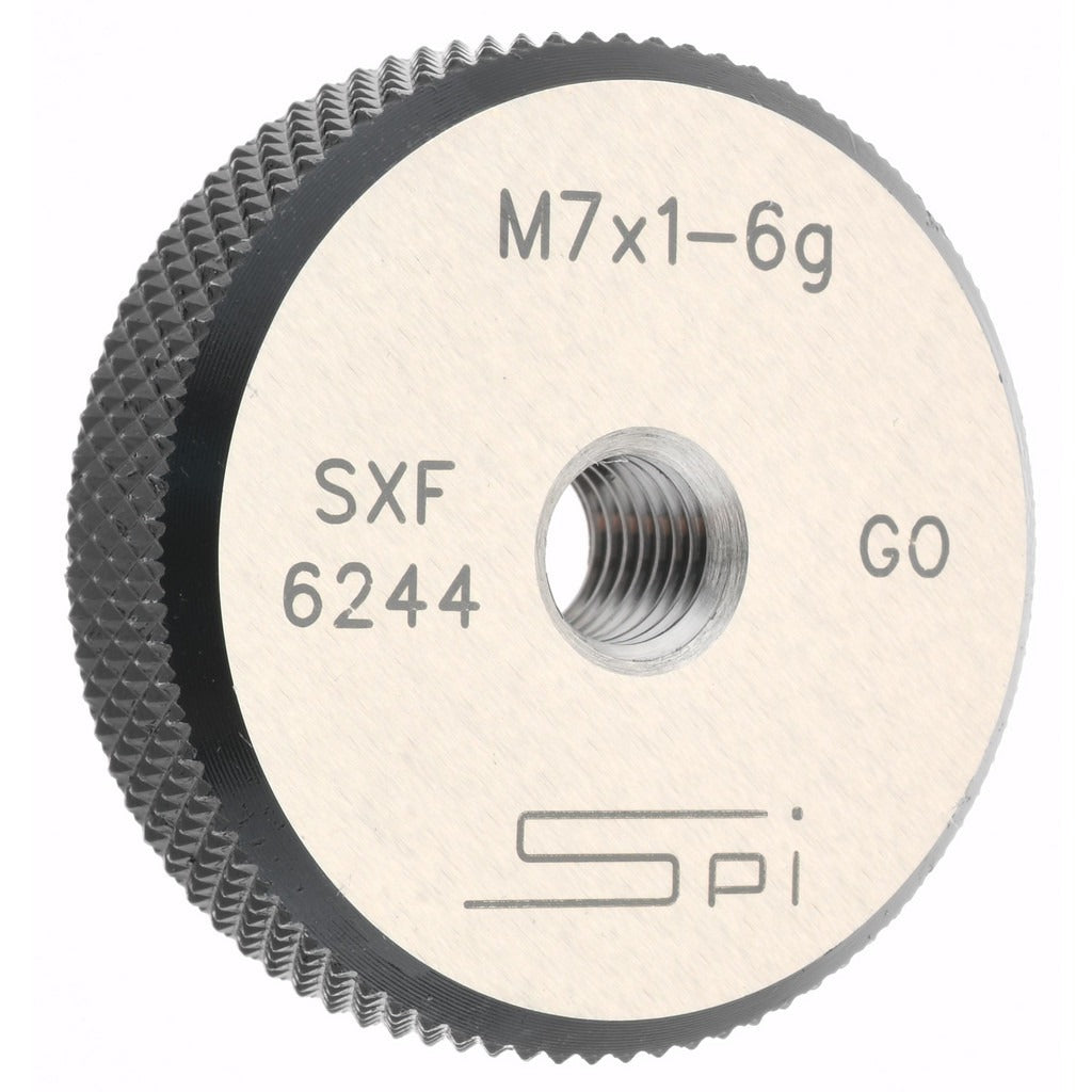 SPIROTHERM Spi 34-477-0 Threaded Ring Gage M7 X 1.00 Class 6G Go