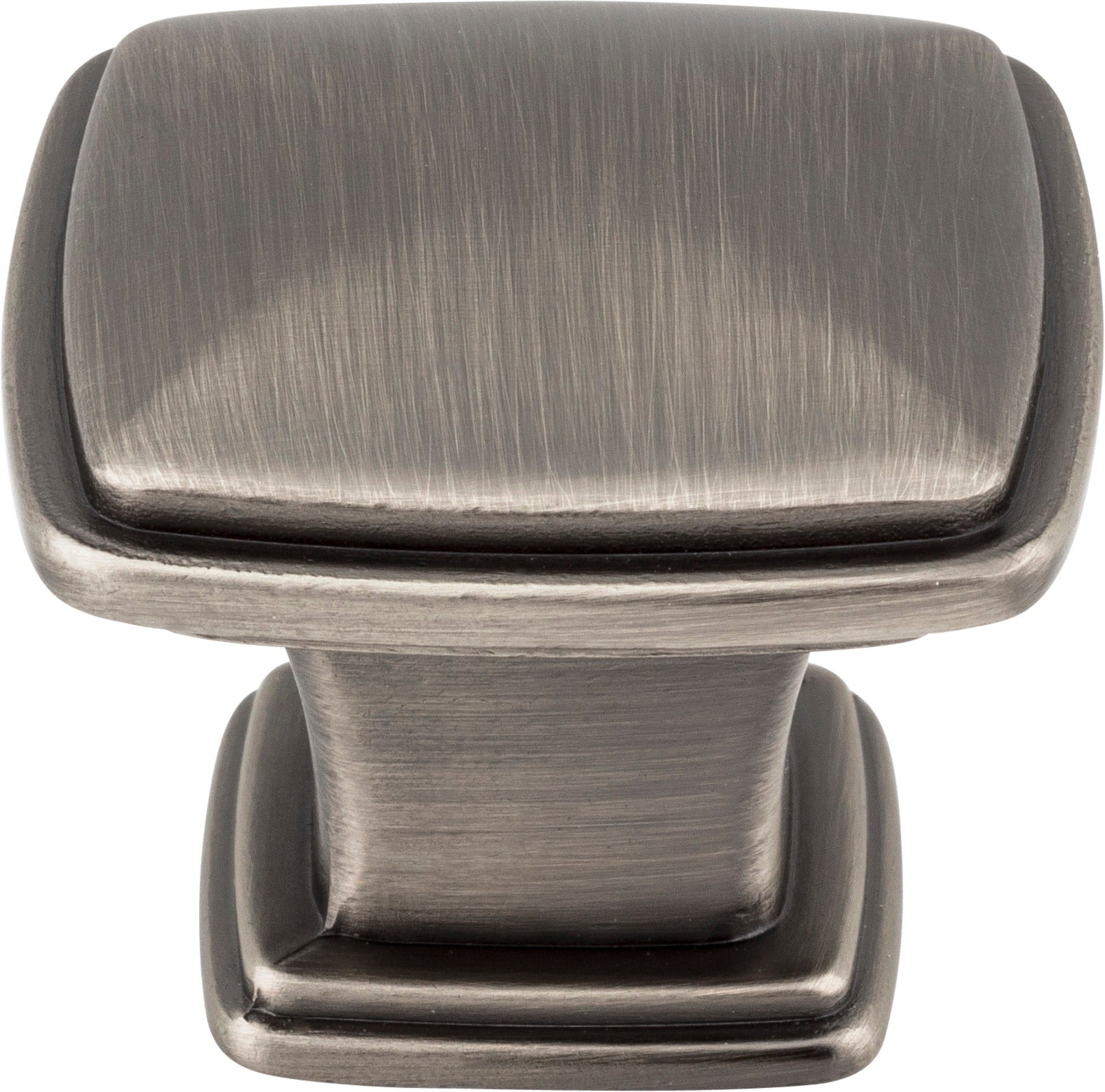 JEFFREY ALEXANDER Jeffrey Alexander 1091BNBDL Cabinet Knob Milan 1 Brushed Pewter