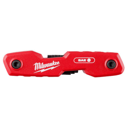 Milwaukee Tool 48-22-2181 9-Key Folding Hex Key Set - SAE