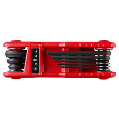 Milwaukee Tool 48-22-2182 8-Key Folding Hex Key Set - Metric