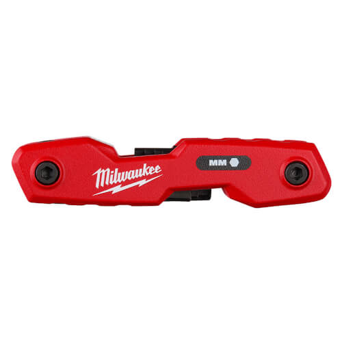 Milwaukee Tool 48-22-2182 8-Key Folding Hex Key Set - Metric