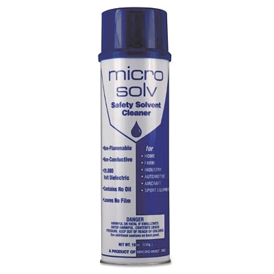 Micro-Mist S101 Safety Solvent 19 oz Aerosol Can Chlorinated Solvent Scent